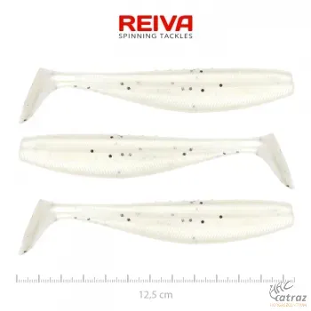 Reiva Flat Minnow Shad Pearl Dot Gumihal - Reiva Műcsali 12,5cm