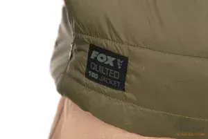 Fox Olive Quilted 100 Gilet - Fox Horgász Mellény