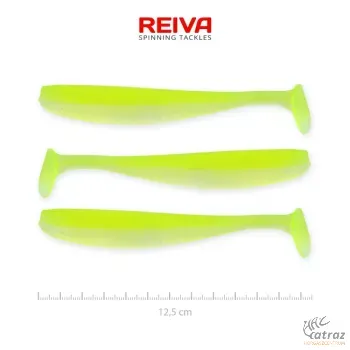 Reiva Flash Shad 12,5cm Fluo Sárga Műcsali 3 db/csomag - Reiva Gumihal