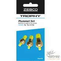 Zebco Trophy Plummet Set 8/15/20g - Mélységmérő Ólom Szett