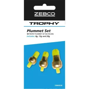 Zebco Trophy Plummet Set 8/15/20g - Mélységmérő Ólom Szett