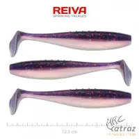 Reiva Flat Minnow Shad Purple Pearl Gumihal - Reiva Műcsali 12,5cm