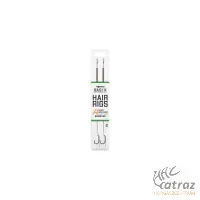 Korda Basix Hair Rigs Wide Gape BS Szakállnélküli Bojlis Előkötött Horog - 25lb Méret: 4