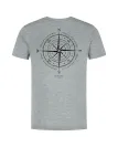 Korda Compass Tee Heather Greay – 2XL – Szürke Horgász Póló