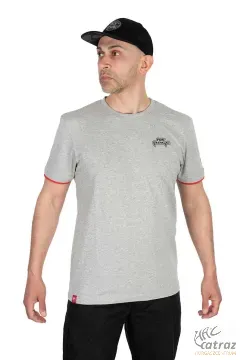 Fox Világos Szürke Horgász Póló - Fox Rage Voyager Tee Light Grey