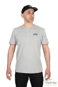 Fox Világos Szürke Horgász Póló - Fox Rage Voyager Tee Light Grey