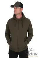 Fox Zöld Fekete Pulóver - Fox Collection LW Hoody Green & Black