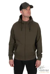 Fox Zöld Fekete Pulóver - Fox Collection LW Hoody Green & Black