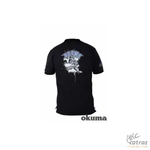 Okuma Ruházat Galléros Poló Shirt Méret:L