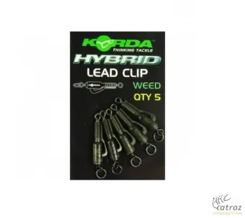 Korda Hybrid Lead Clip Weed - Korda Forgós Ólomklipsz Zöld