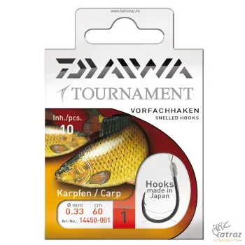 Előkötött Horog Daiwa TN Karpfenhaken Size:04