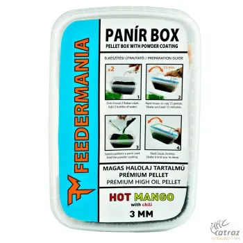 Feedermánia Panír Box 3 mm Hot Mango - Feedermánia Prémium Pellet