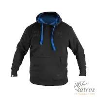Preston Black Hoodie Méret: XL - Preston Innovations Kapucnis Horgász Pulóver