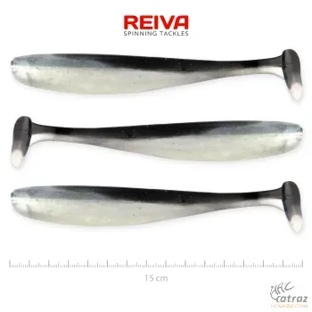 Reiva Flash Shad 15cm Fekete-Szürke Műcsali 3 db/csomag - Reiva Gumihal