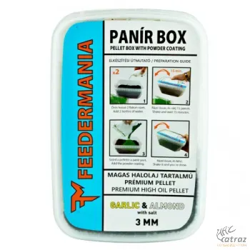 Feedermánia Panír Box 3 mm Garlic & Almond - Feedermánia Prémium Pellet