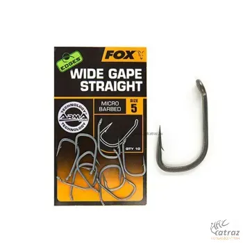 Horog Fox Edges Wide Gape Straight S:02 CHK174