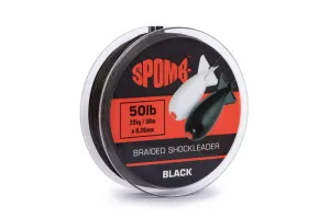 Spomb Leader Braid Fonott Zsinór - Black/Fekete 50m 0,26mm