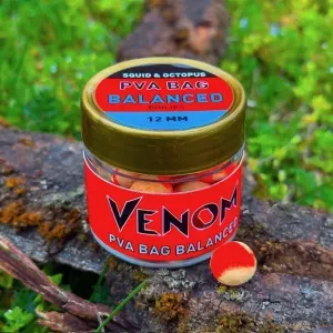Venom PVA Bag Balanced Tintahal & Polip 12mm - Venom Balanszírozott Csali