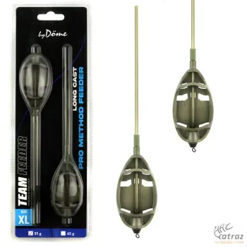 By Döme Team Feeder Long Cast Pro Method Feeder 65 gramm 2 db/csomag - By Döme XL Method Kosár 2022