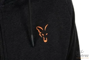 Fox Fekete Narancs Pulóver - Fox Collection LW Hoody Black & Orange