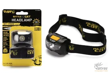 Black Cat Battle Cat Headlamp - Black Cat Horgász Fejlámpa