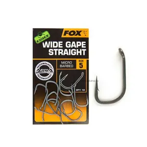 Horog Fox Edges Wide Gape Straight S:08 CHK179