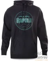 Rapala Fekete Kapucnis Pulóver Méret: M - Rapala Legend Hoodie Black