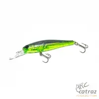 HFL Wobbler Diver Minnow 64mm 5,5g Green Chameleon Back