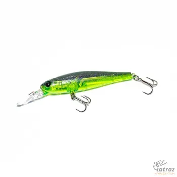 HFL Wobbler Diver Minnow 64mm 5,5g Green Chameleon Back