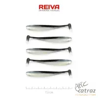 Reiva Flash Shad 7,5cm Fekete-Szürke Műcsali 5 db/csomag - Reiva Gumihal