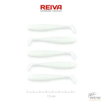 Reiva Flash Shad 7,5cm Fehér Műcsali 5 db/csomag - Reiva Gumihal