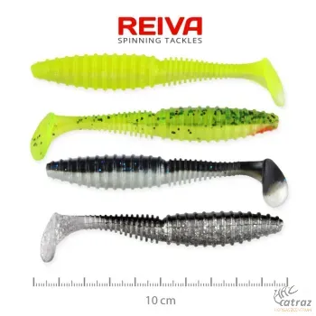 Reiva Zander Power Shad 10cm Mix - Vegyes Színű Gumihal