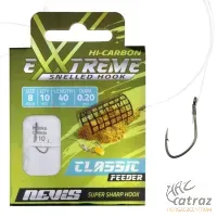 Nevis Előkötött Feeder Horog Méret: 14 - Nevis Classic Feeder Hook 40cm