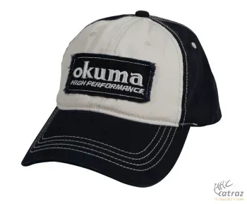 Okuma Ruházat Baseball Sapka Two Tone Blue Patch