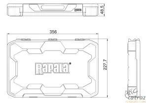 Rapala Tackle Tray 356 - Rapala Műcsalis Doboz