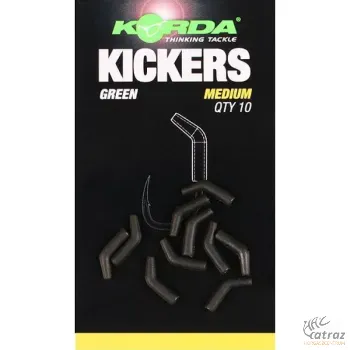 Korda Horogbefordító Közepes Zöld - Korda Kickers Medium 10 db/csomag