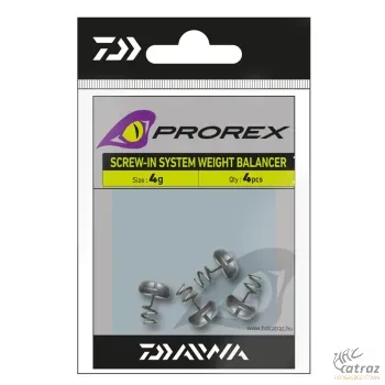 Csavarsúly Daiwa PX Screw-In Weight Balancer 4g