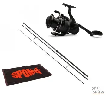 Spod Spomb Szett - Carp Spirit Blax Spod Bot + Okuma Atomic Spod Orsó + Spomb Kéztörlő