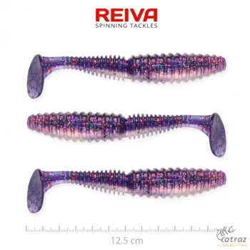 Reiva Zander Power Shad 12,5cm Purple Pearl - Reiva Gumihal