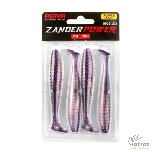 Reiva Zander Power Shad 12,5cm Purple Pearl - Reiva Gumihal