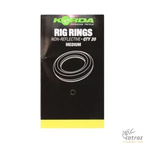 Korda Fémkarika - Korda Rig Rings Közepes Fémgyűrű 20 db/csomag