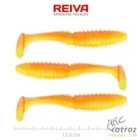 Reiva Zander Power Shad 12,5cm Shiny Orange - Reiva Gumihal