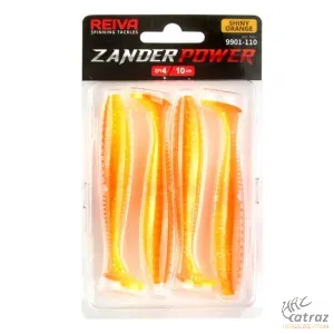 Reiva Zander Power Shad 12,5cm Shiny Orange - Reiva Gumihal