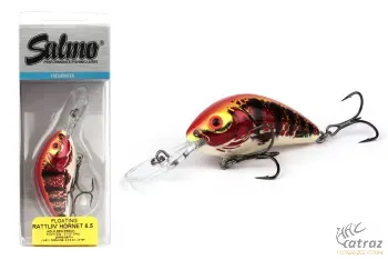 Salmo Rattlin' Hornet H5,5F Wobbler - 5,5 cm Holo Red Perch