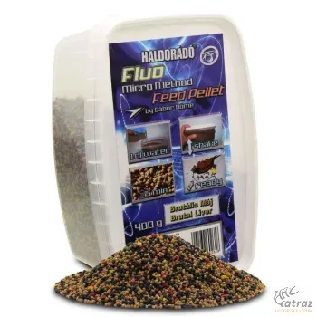 Haldorádó Fluo Micro Method Feed Pellet-Brutális Máj