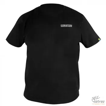 Preston Black T-Shirt Póló Méret: 2XL - Preston Innovations Horgász Póló