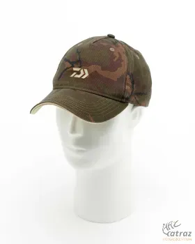 Daiwa Carp Camo Peaked Cap - Daiwa Terepmintás Horgász Baseball Sapka