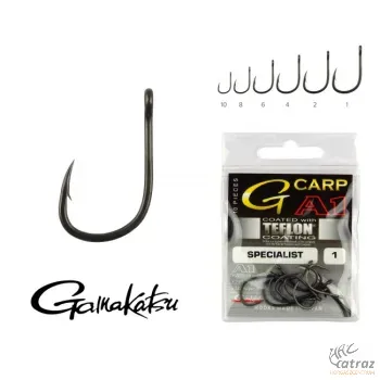 Gamakatsu A1 G-Carp Specialist Hook Méret:2 - Gamakatsu Pontyozó Horog