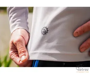 Preston Grey Performance Sun Shirt UPF-40 L - Preston UV Álló Felső