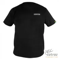 Preston Black T-Shirt Póló Méret: 3XL - Preston Innovations Horgász Póló